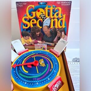 Vintage 1994 Gotta Second Board Game Canada Games